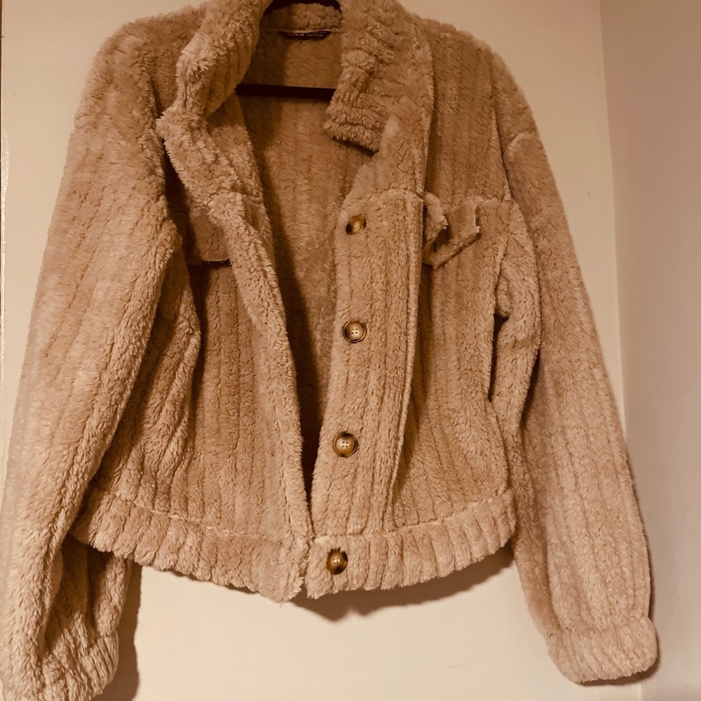 Women’s Soft light weight beige jacket from Shein brand new